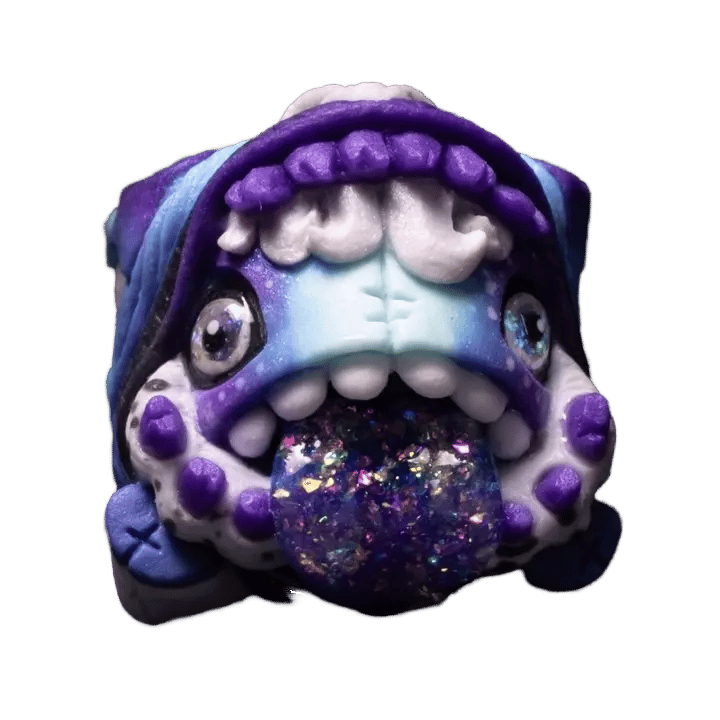 Goldenstar Keycap Hungercorn Stardust artisan keycap