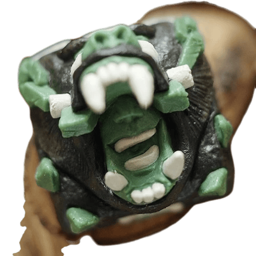 Goldenstar Keycap Mandril Commando artisan keycap