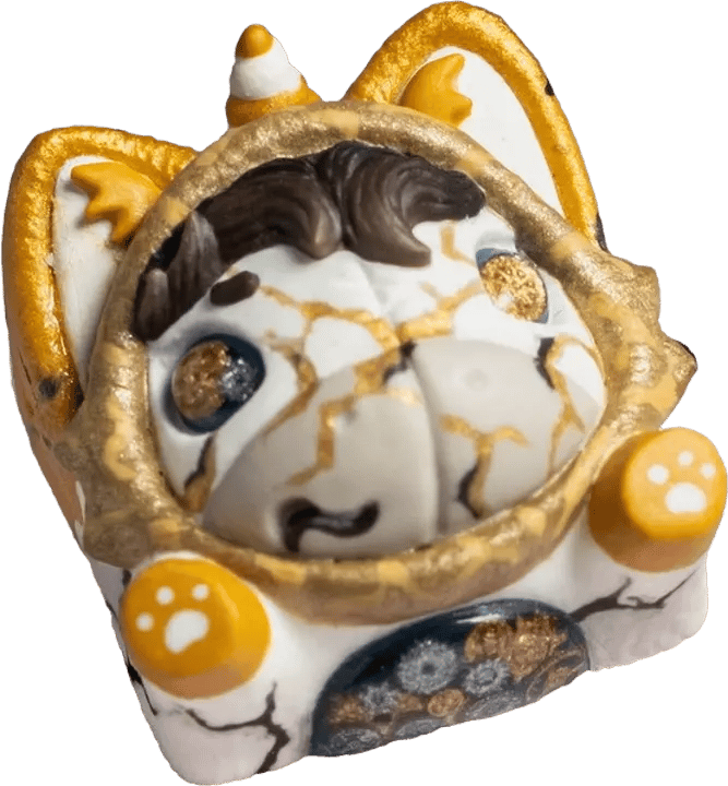 Goldenstar Keycap Napicorn Atlantis artisan keycap