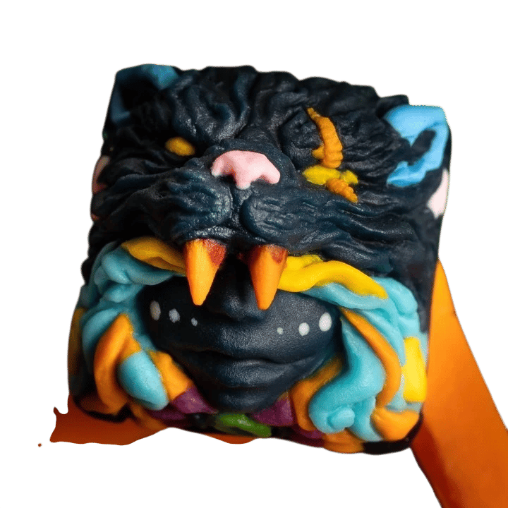 Goldenstar Keycap Velites Wicked artisan keycap