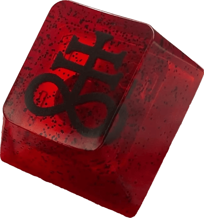 Gothcaps Sunken Brimcap Hemostasis artisan keycap