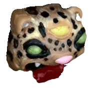 Garbo Puss v1 — Low Effort Leopard