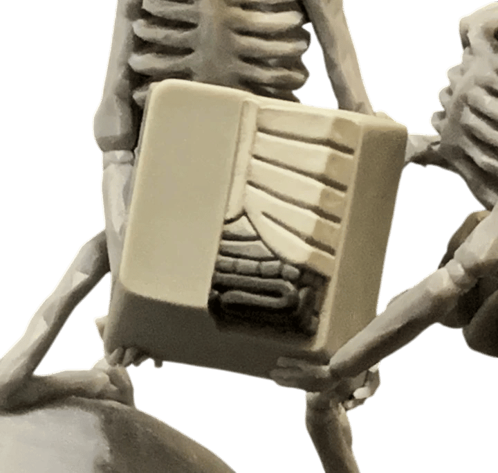 Hello Caps Anatomy Dead Ringer artisan keycap