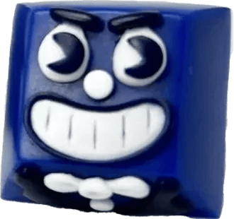 Inkblot Caps Manic Jack V3 Striker artisan keycap
