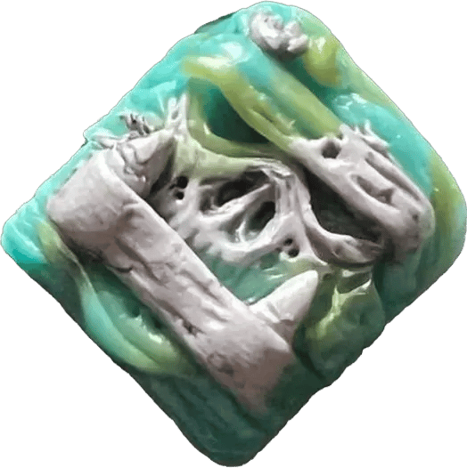 KBK-KWK Mummy II Snake Armor artisan keycap