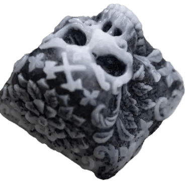 KeyForge Mulder v3 Siltstone artisan keycap