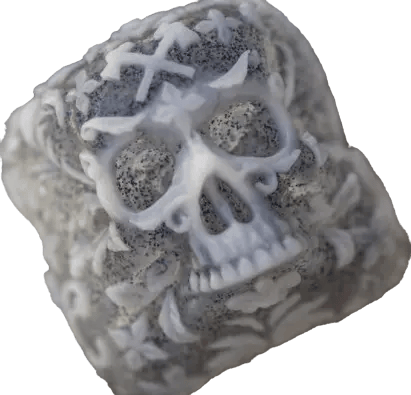 KeyForge Mulder v3 Wetwork artisan keycap