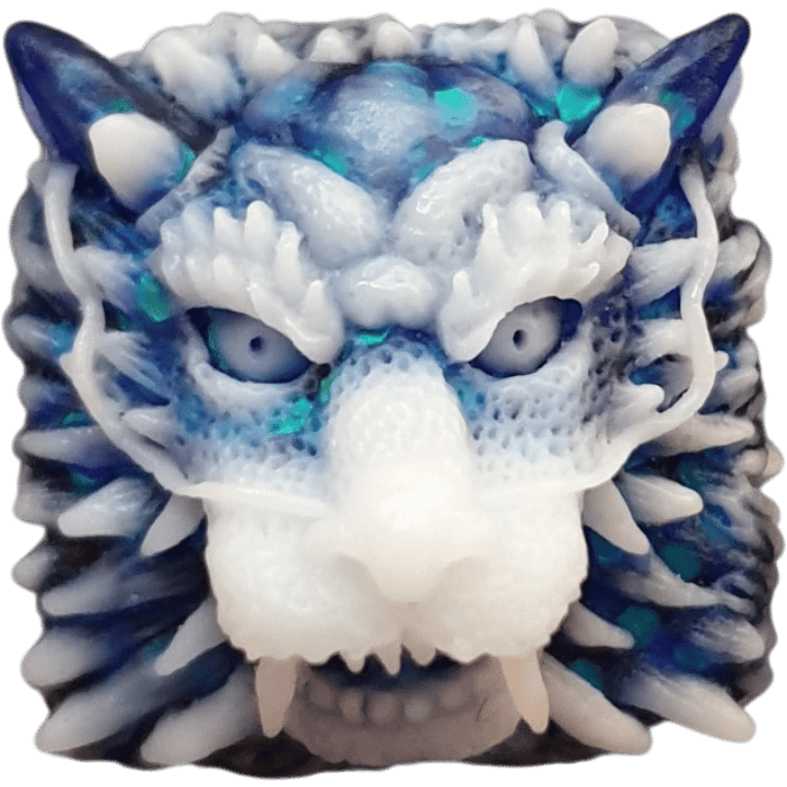 KeyForge Orochi Lord of Saliva artisan keycap