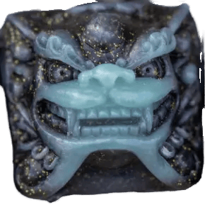 KeyForge Shishi Atmosphere artisan keycap