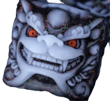 KeyForge Shishi Hearthfire artisan keycap