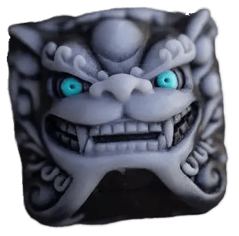 KeyForge Shishi Modern Dolch artisan keycap
