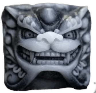 KeyForge Shishi Siltstone artisan keycap