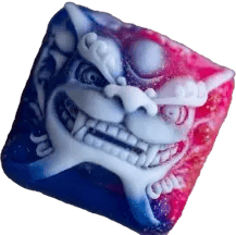 KeyForge Shishi Warp Drive artisan keycap