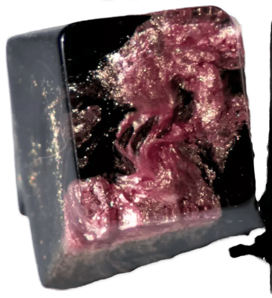 Latrialum Cosmic(Two-Toned Glitter) Cosmic Starburst (2022 V-Day Sale) artisan keycap