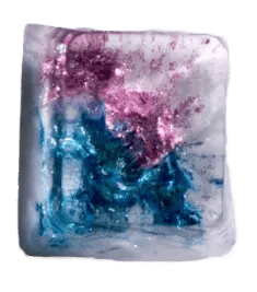 Latrialum Cosmic(Two-Toned Glitter) Euphoria(EPBT Dreamscape Collab) artisan keycap