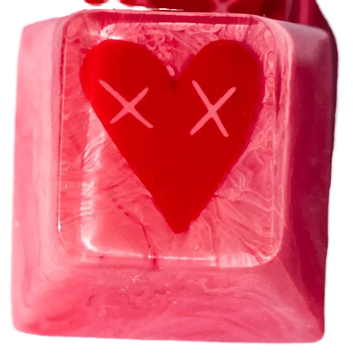 Latrialum Encapsulated: Heartbreak Strangelove (2023 Valentines Day pt.1) artisan keycap