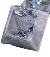 Latrialum Flakes: Prismatic Prismatic Luna artisan keycap