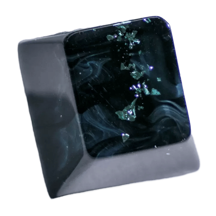 Latrialum Flakes: Serenic Serenic Corsair (GMK Pacific Collab) artisan keycap