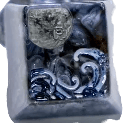 Latrialum Seiche Amoongus artisan keycap