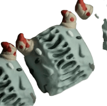 Lividity Biine Zombiine artisan keycap