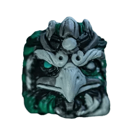 MelonKeys Kamikaze Hogwarts Assemble - Slytherin artisan keycap
