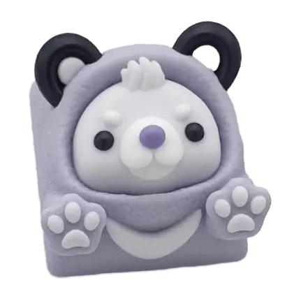 Namong Dalbok Lavender artisan keycap