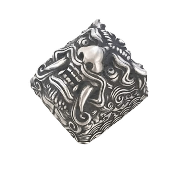 Namong Dokkaebi Silver artisan keycap