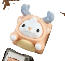 Namong Rudory Momo Yume Peach artisan keycap