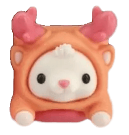 Namong Rudory Orange Boi artisan keycap