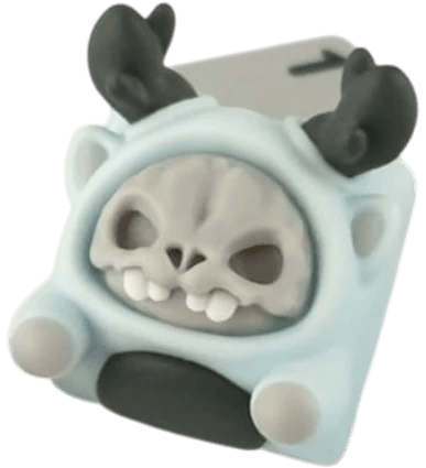 Namong Rudory Rainy Day Bone artisan keycap