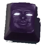 Nightcaps Eggface v1 PoW artisan keycap