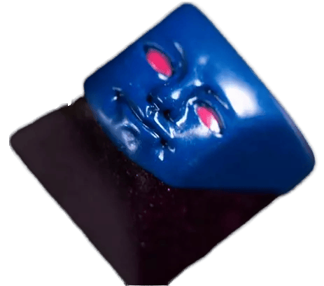 Nightcaps Eggface v2 Group Think artisan keycap