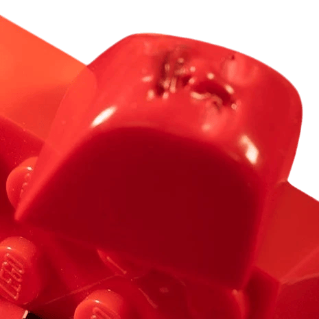 Nightcaps Eggface v2 Red artisan keycap