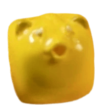 Nightcaps Menloe Yellow artisan keycap