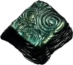 Nightcaps Wormwood Chromewood: Deepwood artisan keycap