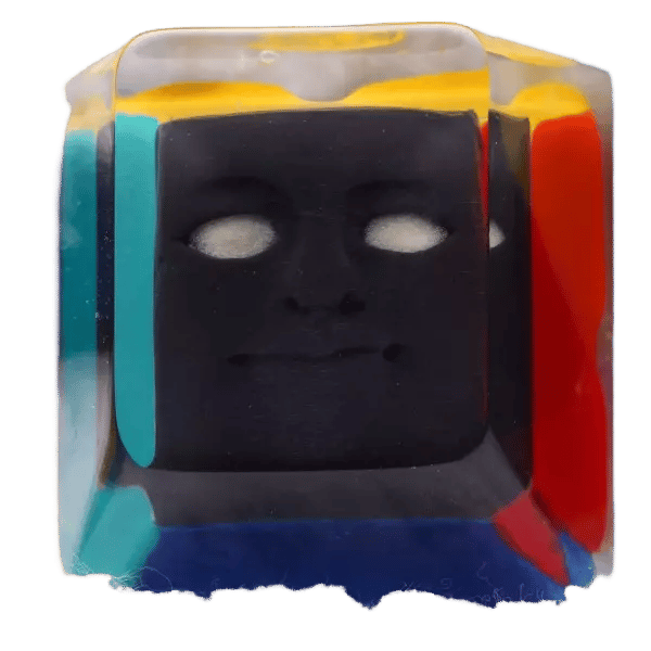 PrimeCaps Al Bumen (Primecaps x ETF) Harlequin artisan keycap