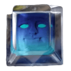 PrimeCaps Al Bumen (Primecaps x ETF) Impossiblue artisan keycap