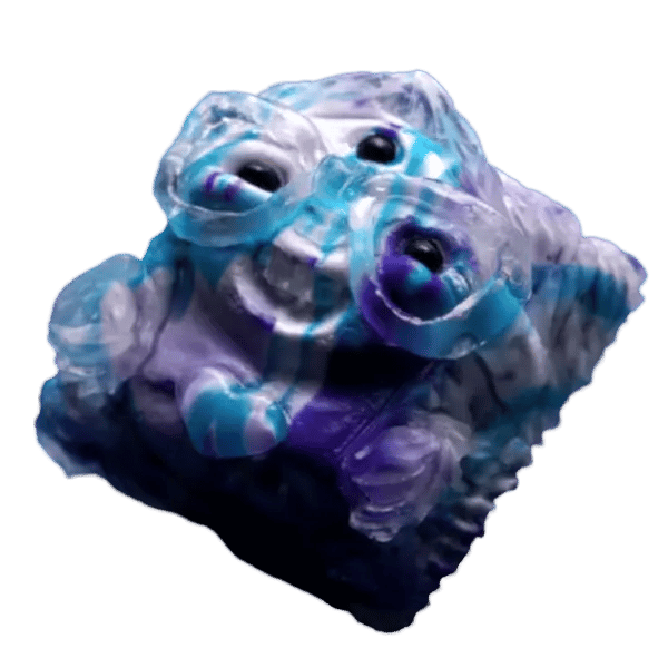 PrimeCaps Nerdvana Pseudojazz artisan keycap