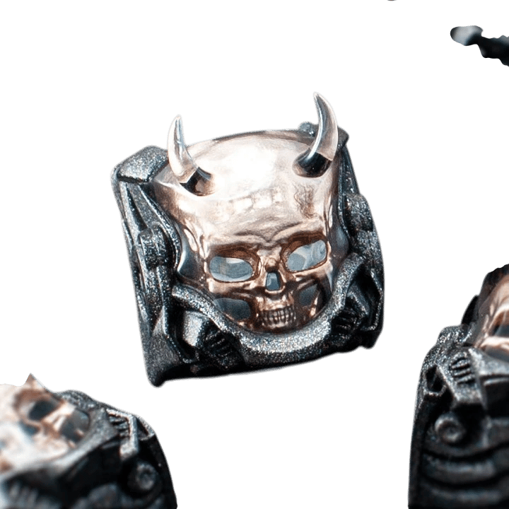 Space Skull v2 — Rose Gold