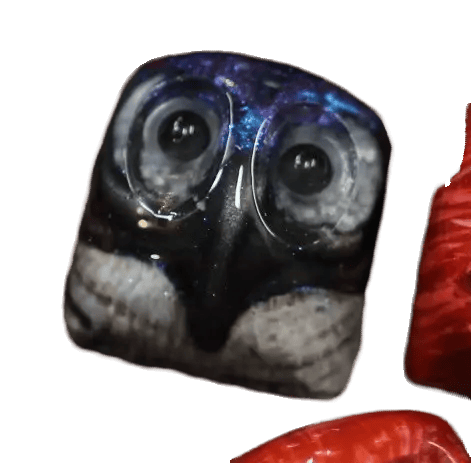 Ritual Master Bird Watcher Blue Jay (HP) artisan keycap
