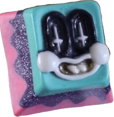 Rubrehose Lucette Breakin’ Wind artisan keycap