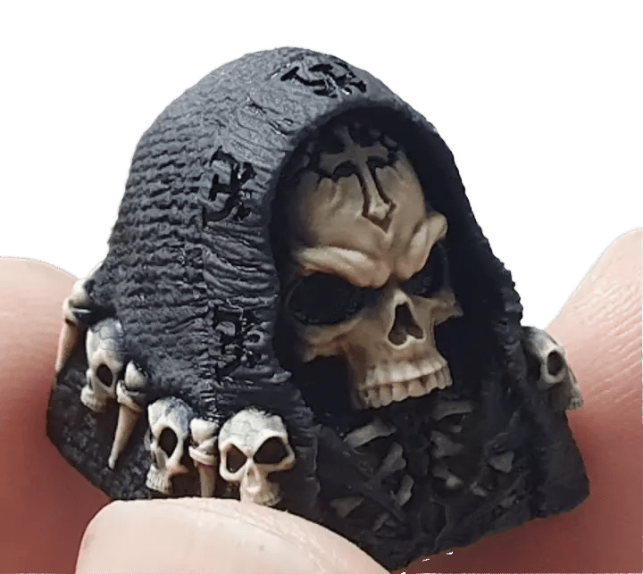 Sandun Grim Reaper Black artisan keycap