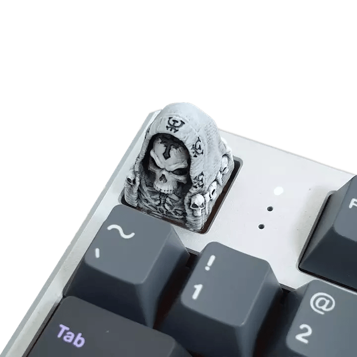 Sandun Grim Reaper Mercury Gray artisan keycap