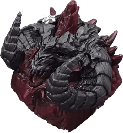 Sandun Lord Of Terror Resurrected Infernal Black artisan keycap