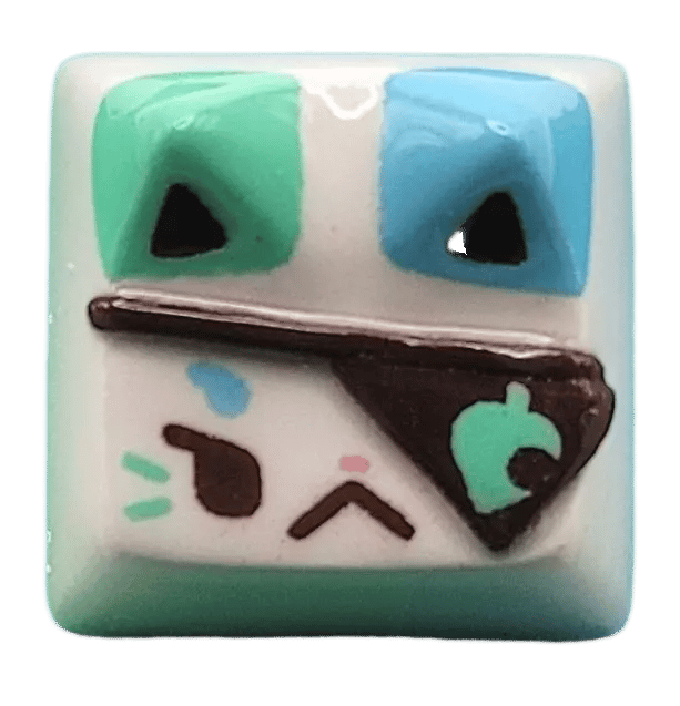 shirouu.kaps Nekomata Camping artisan keycap