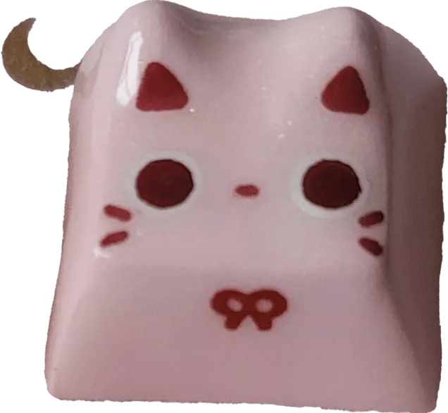 shirouu.kaps Tsuneko Stroobery artisan keycap