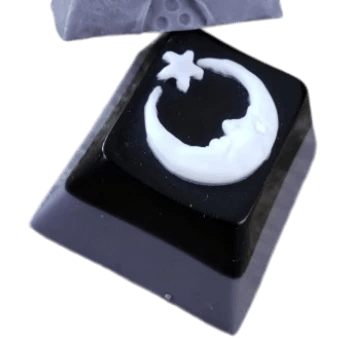 SodieCaps Crescent Cap Mischief Night artisan keycap