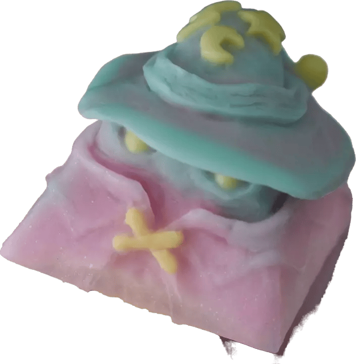 SodieCaps Elok Magic Swirl artisan keycap