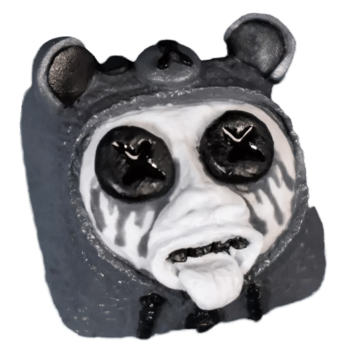SodieCaps Poser - Nubbinator Collaboration Umbral Ash artisan keycap