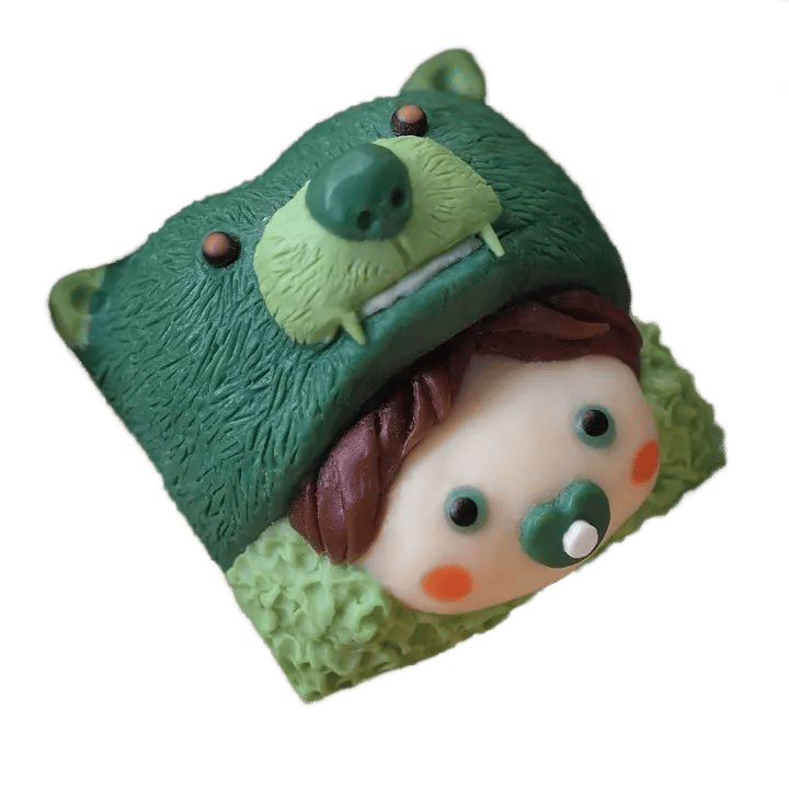 trmk Nell & Herc Avocado artisan keycap